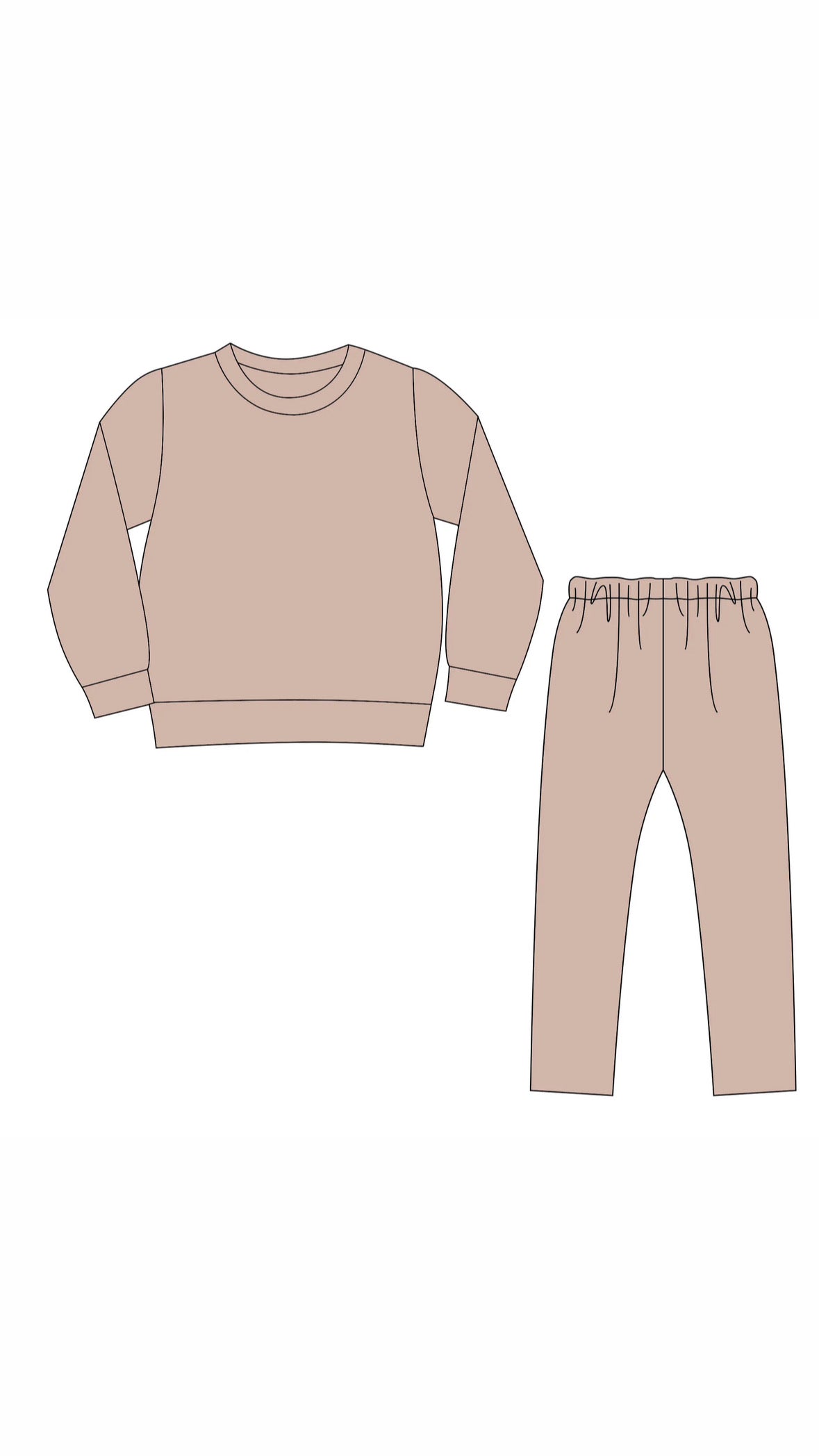 Taupe tracksuit